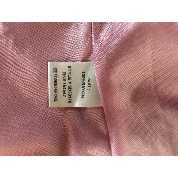 Y2K WET SEAL Printed Babydoll Mini Slip Dress Spaghetti Strap Size Small S Pink - Picture 6 of 7